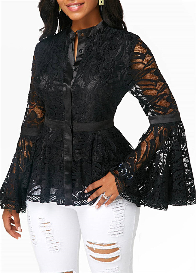 Blouse en Dentelle Casual